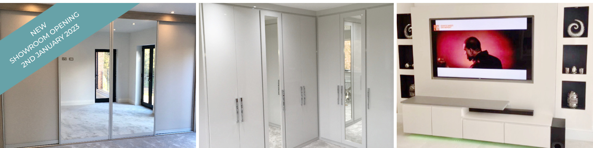 Bartlams Fitted Bedrooms - Bespoke Bedroom Furniture, Sliding Doors, Studies, Partition Walls and TV Media Units